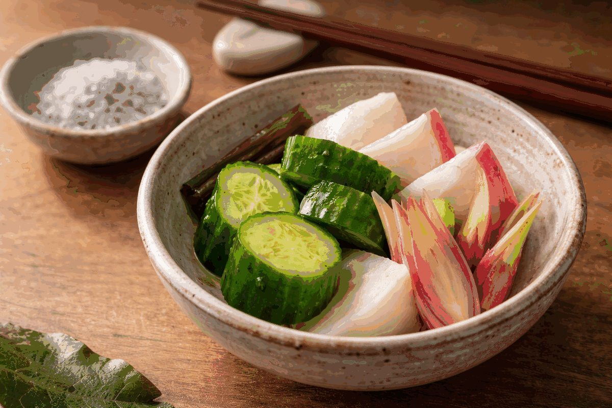 季節野菜の浅漬け